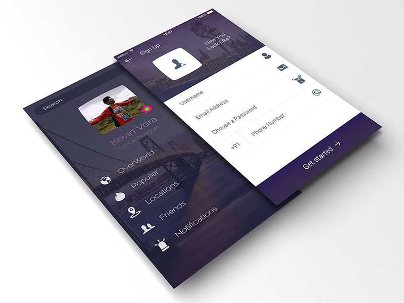 Mobile Application.
